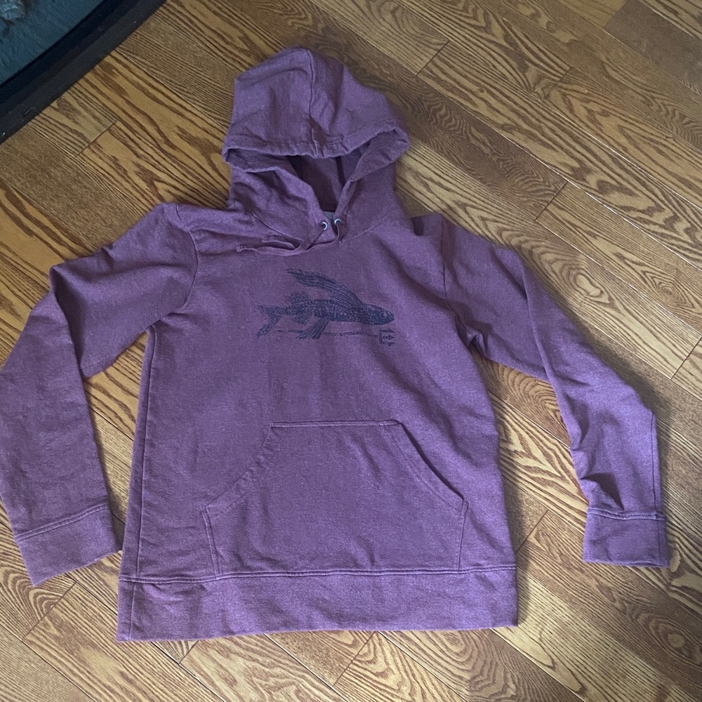 Patagonia Women's Sm Ballpoint Flying Fish Midweight Pullover Hoodie